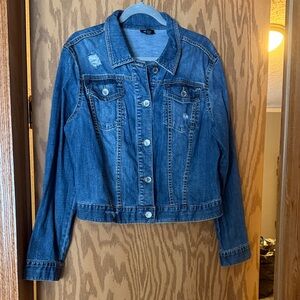 a.n.a Classic Blue Jean Jacket